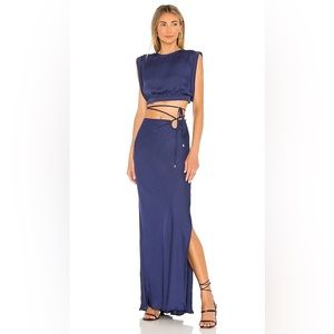 FREE PEOPLE REMI SET in Smokey Sapphire